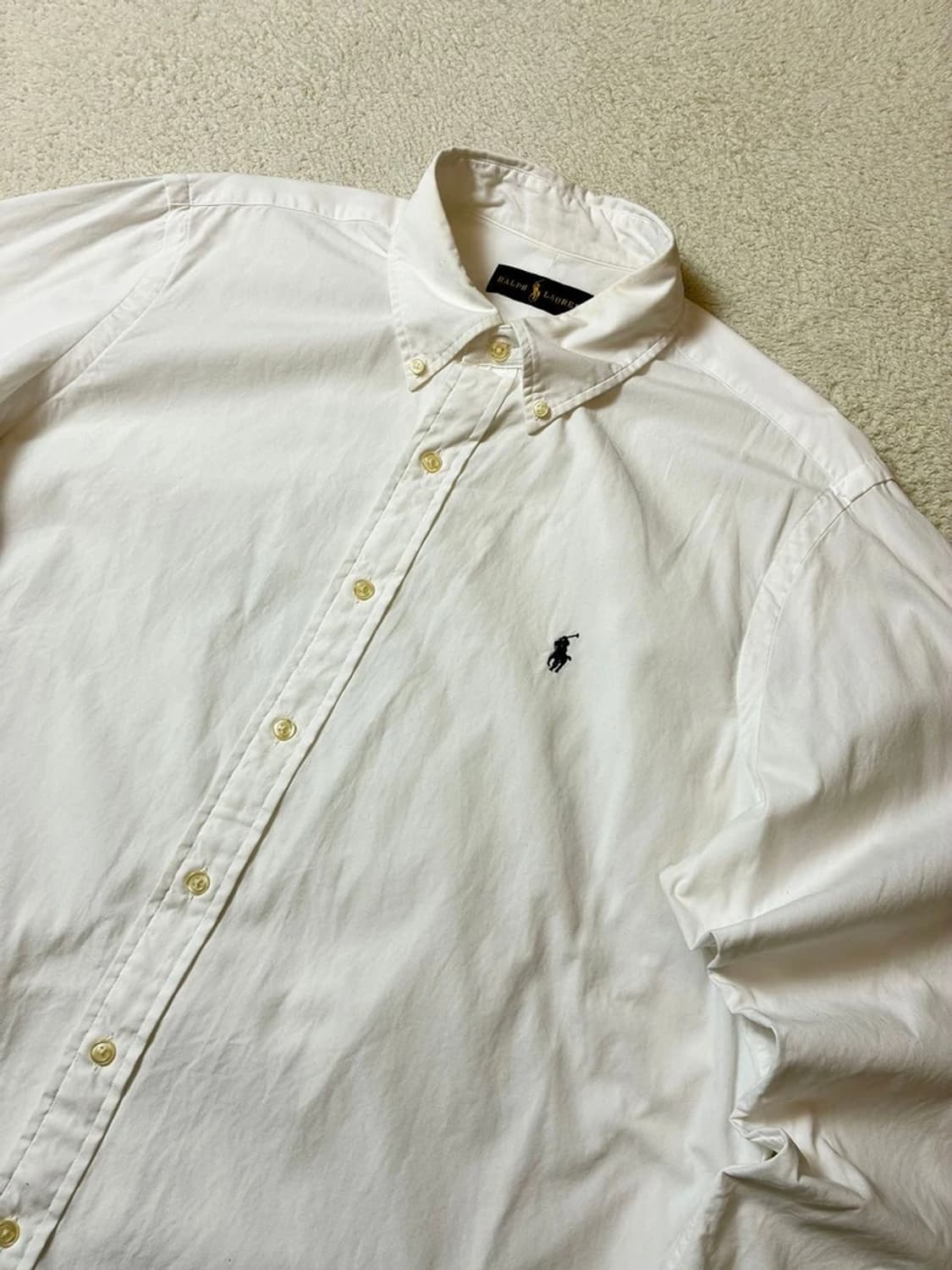 폴로 랄프로렌 자수 로고 화이트 셔츠 PN7454 상품이미지2