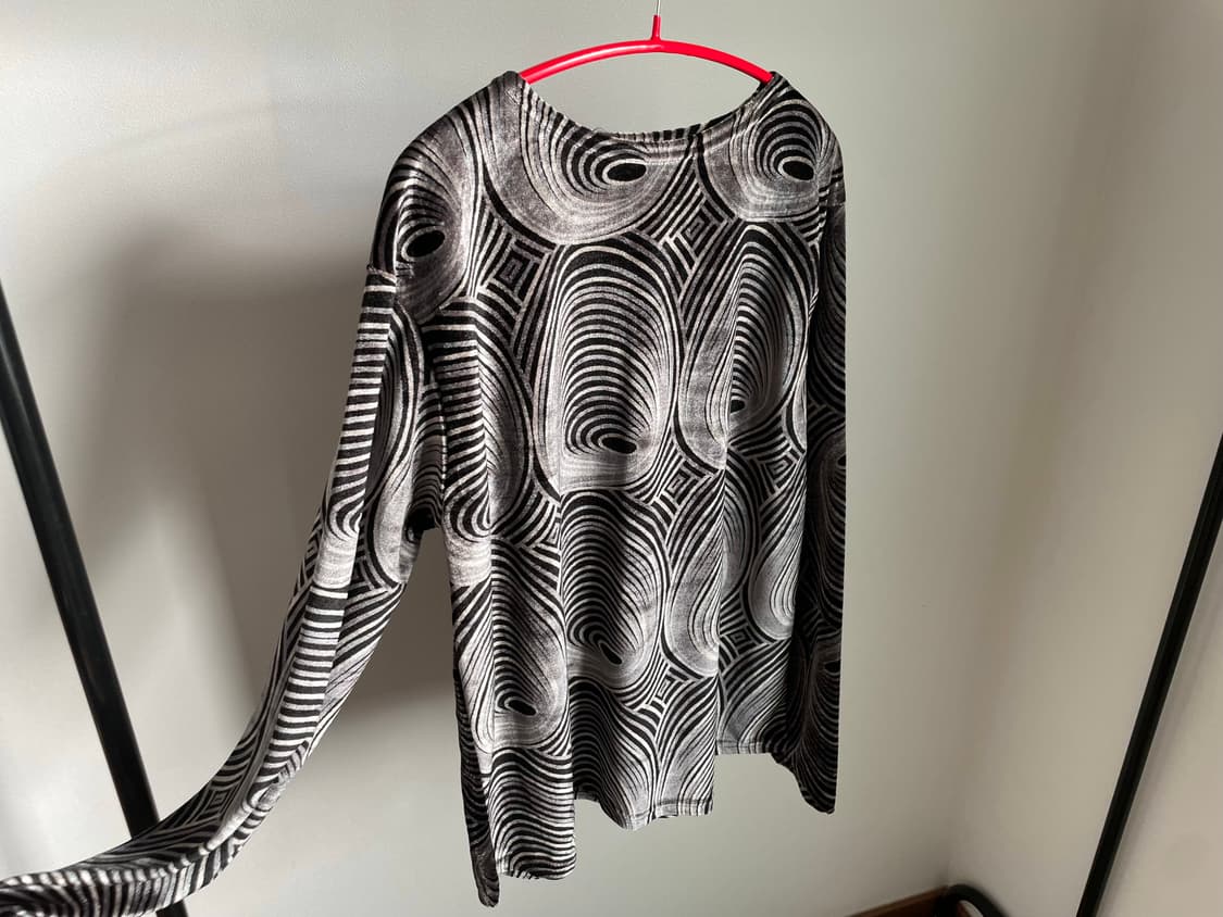 Patterned long sleeve 상품이미지4