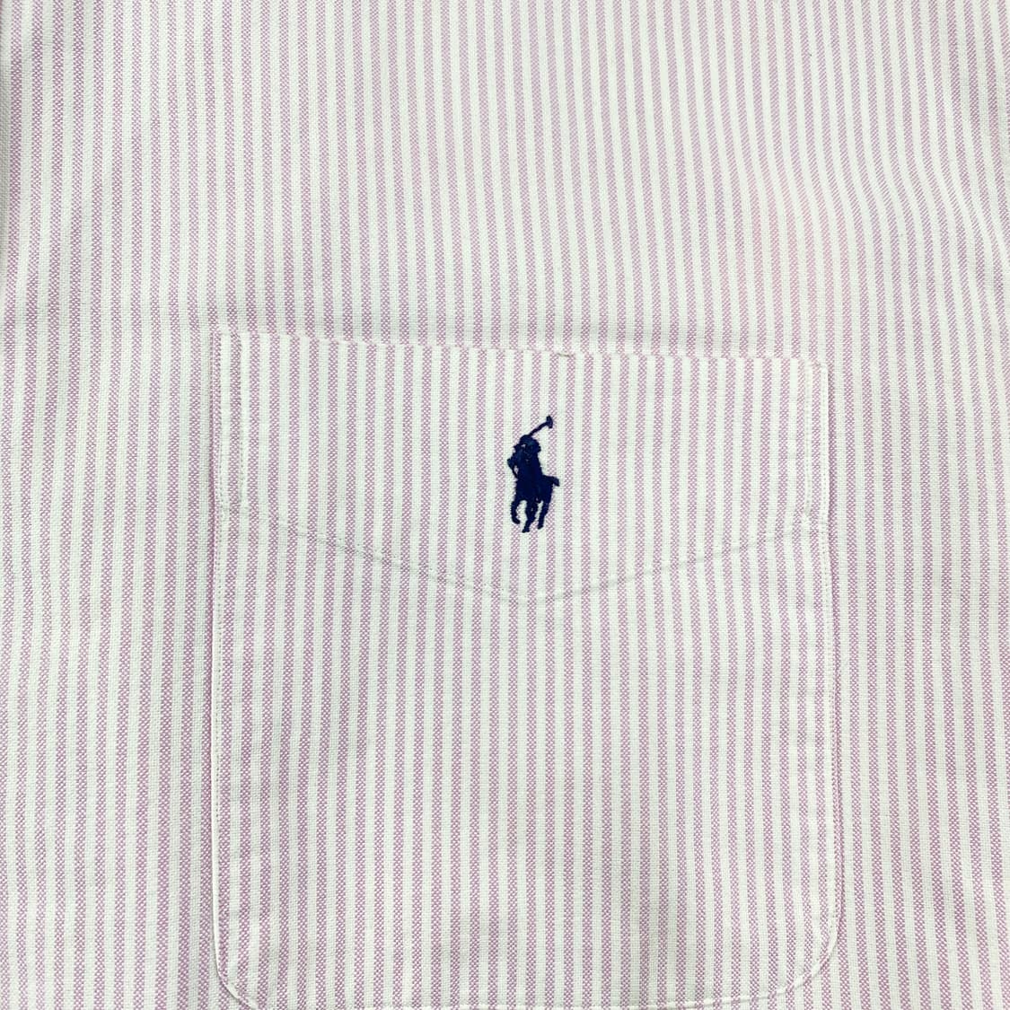 폴로 OG 스트라이프 빅셔츠 인디 핑크 (107) 상품이미지3