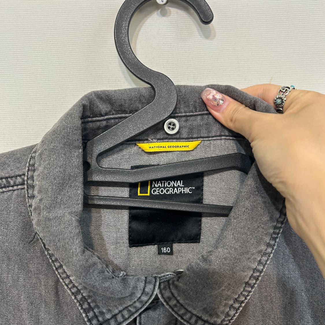내셔널지오그래픽 키즈 데님자켓 청자켓 160 상품이미지2