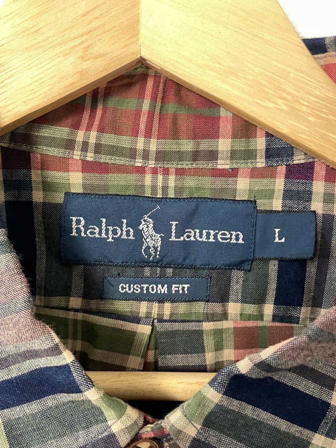 폴로 마드라스 체크 셔츠  상품이미지5