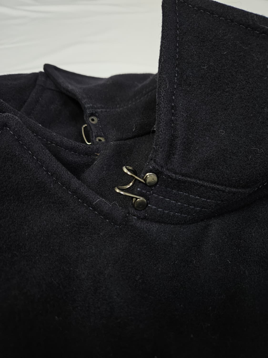 타미힐피거 클래식 울 버클넥 피코트 트렌치코트 자켓 S 95 상품이미지2