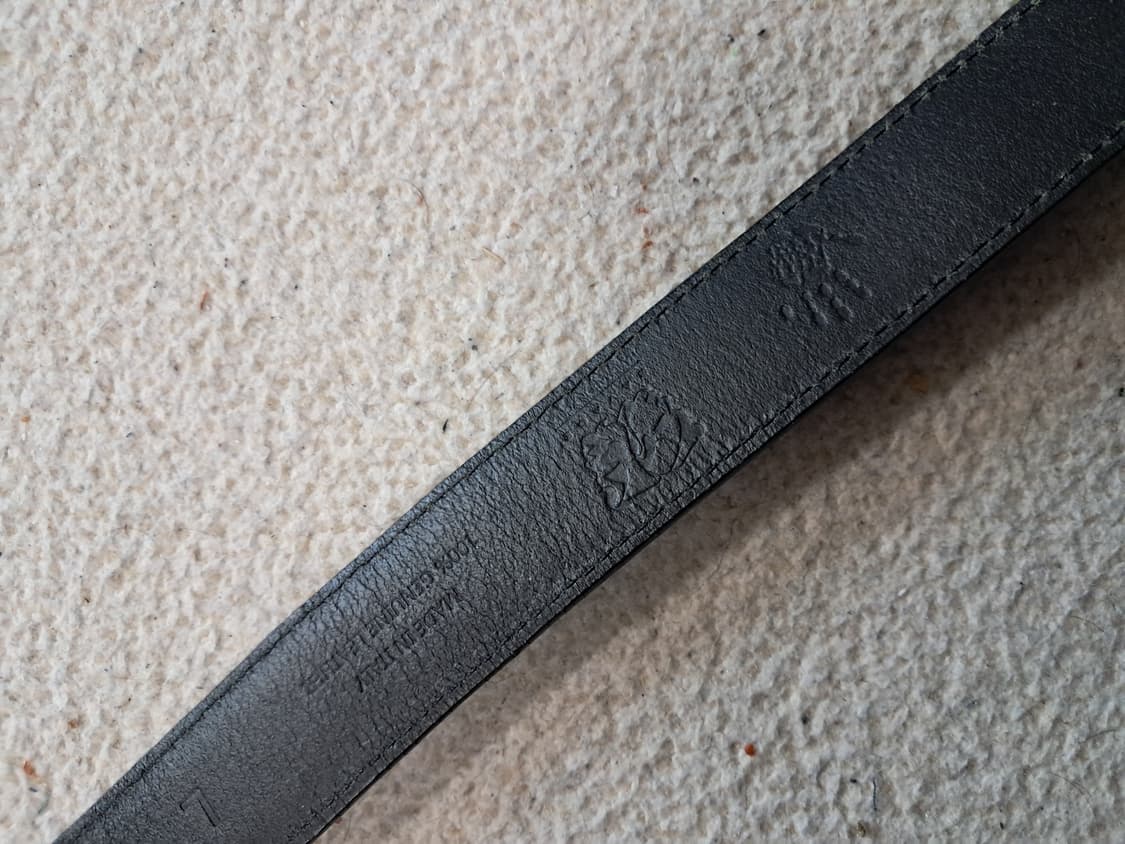 세비지 웨스턴 가죽벨트 상품이미지4