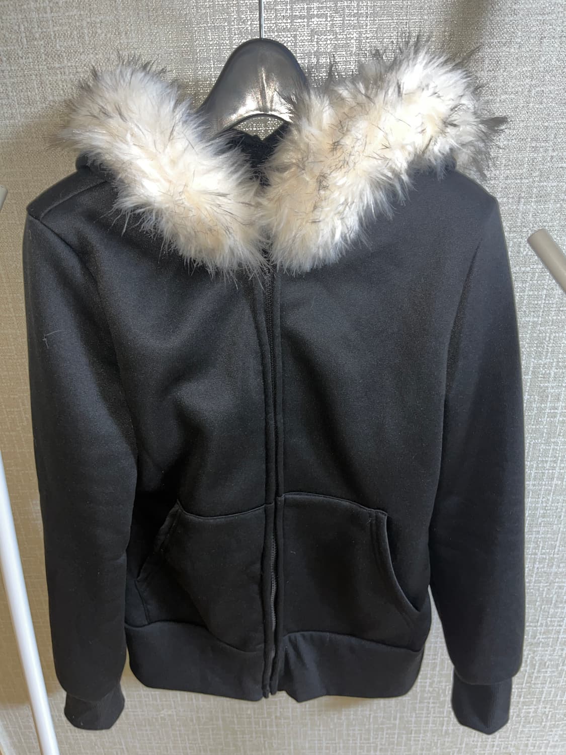 퍼 후드 집업 상품이미지1