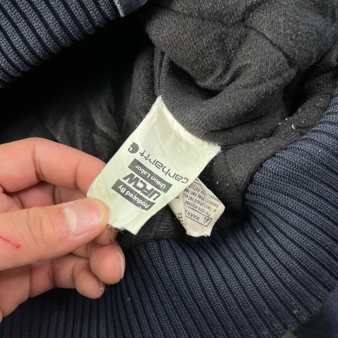 110 칼하트 j140 다크네이비 액티브 워크자켓 상품이미지6