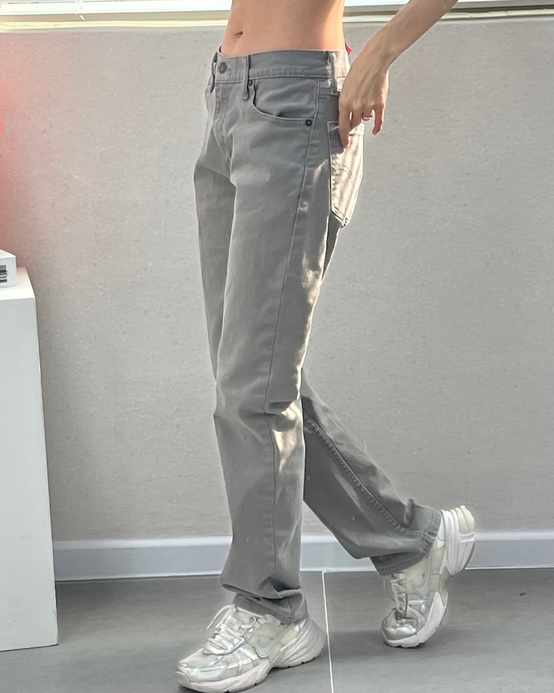 (허단40)리바이스 513 그레이-M1690 상품이미지8