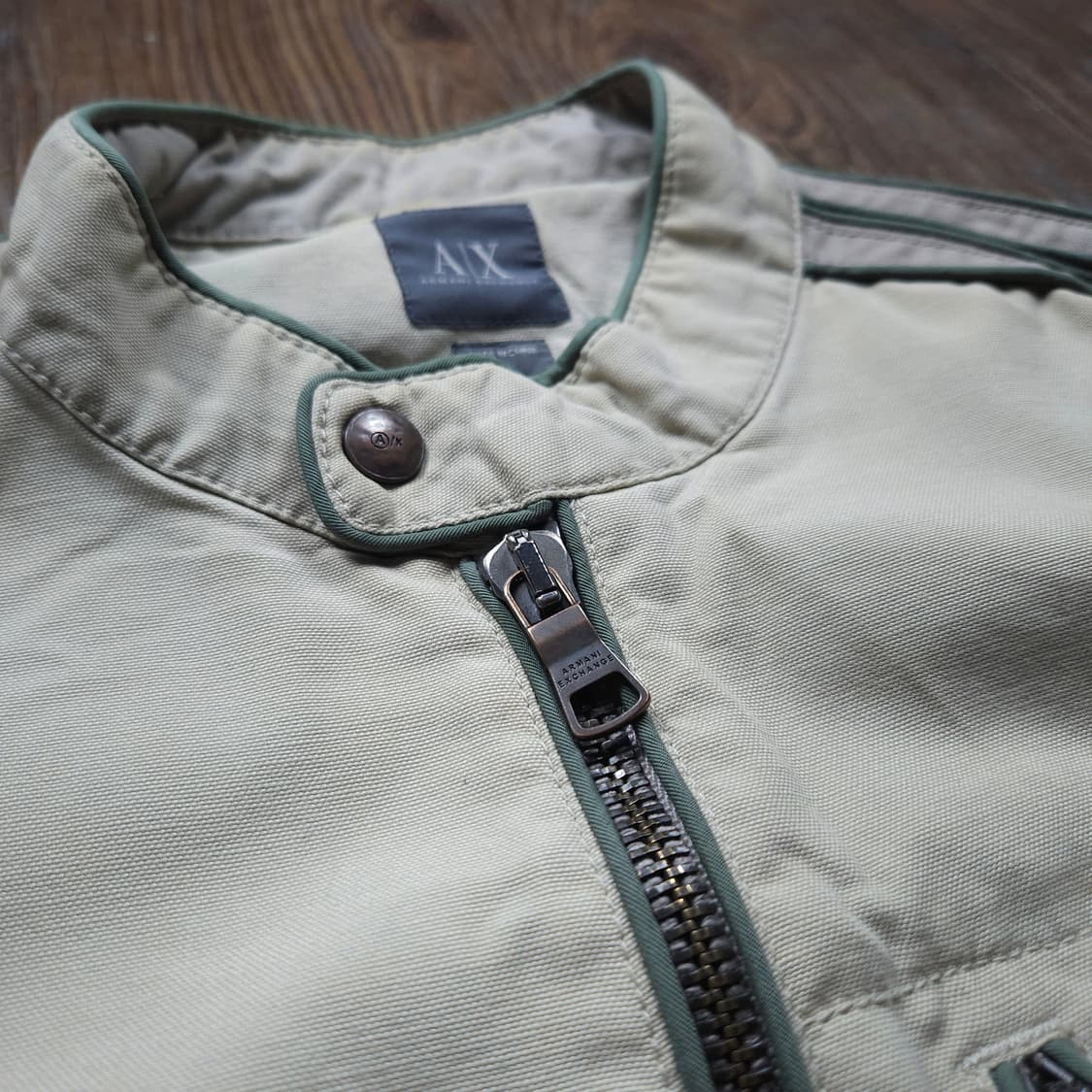 아르마니 익스체인지 아카이브 카페레이서 바이커 자켓 상품이미지4