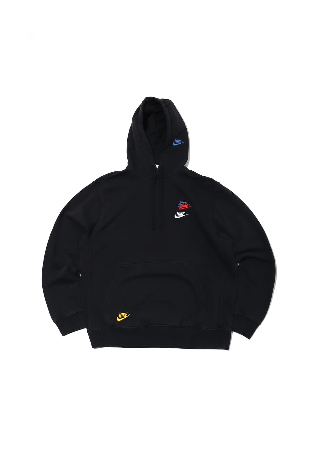 NIKE 스우시 멀티로고 후드티셔츠 size L 상품이미지1