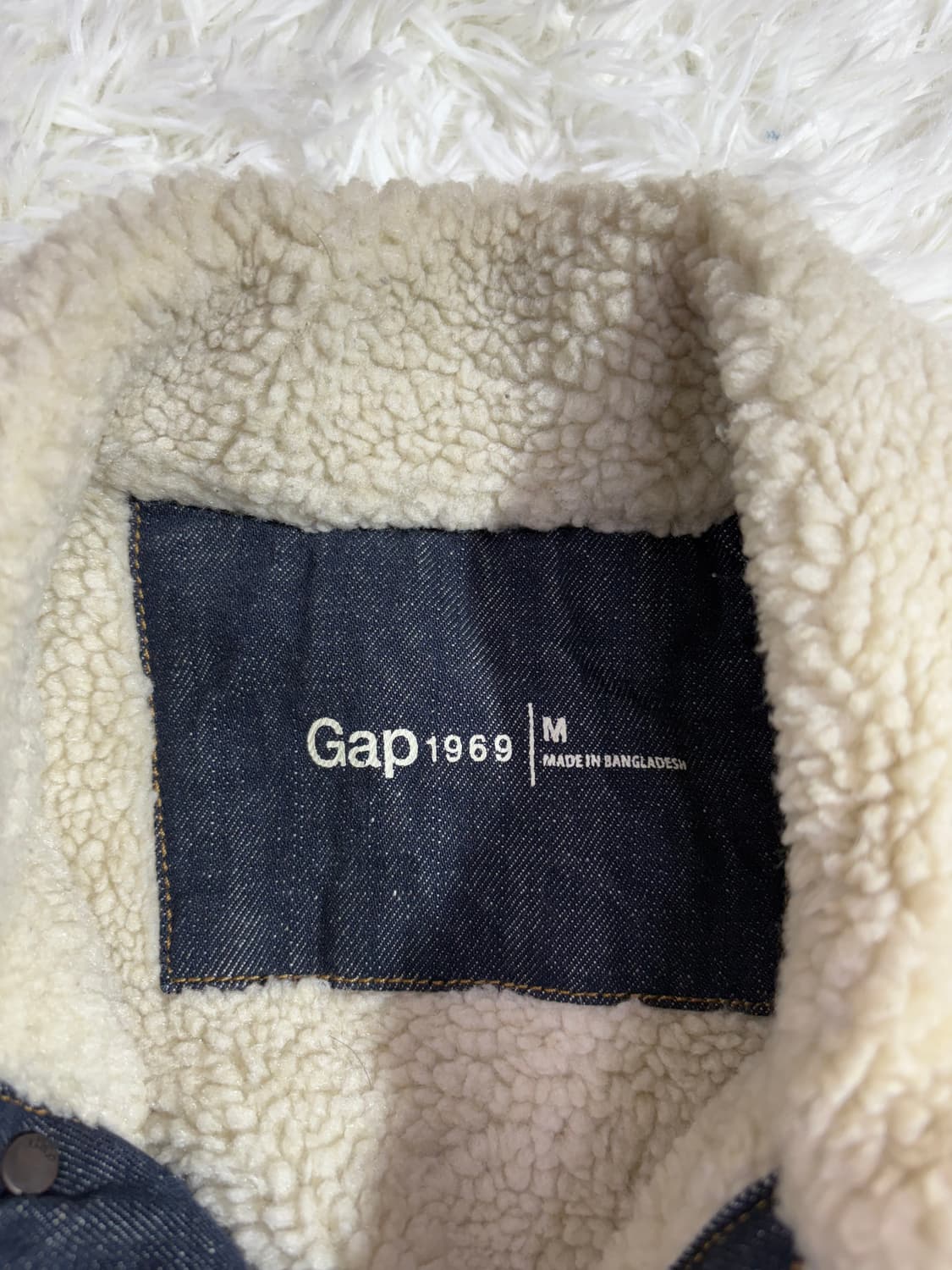 GAP 갭 데님 양털 자켓  상품이미지5