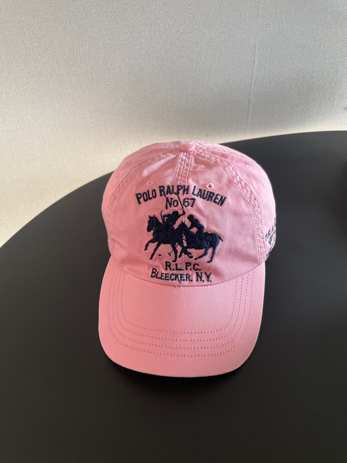 폴로랄프로렌 빅포니 블리커 핑크 볼캡 상품이미지1