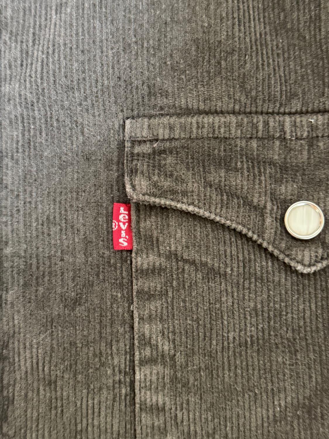 (S)리바이스 코듀로이 웨스턴 셔츠 상품이미지3