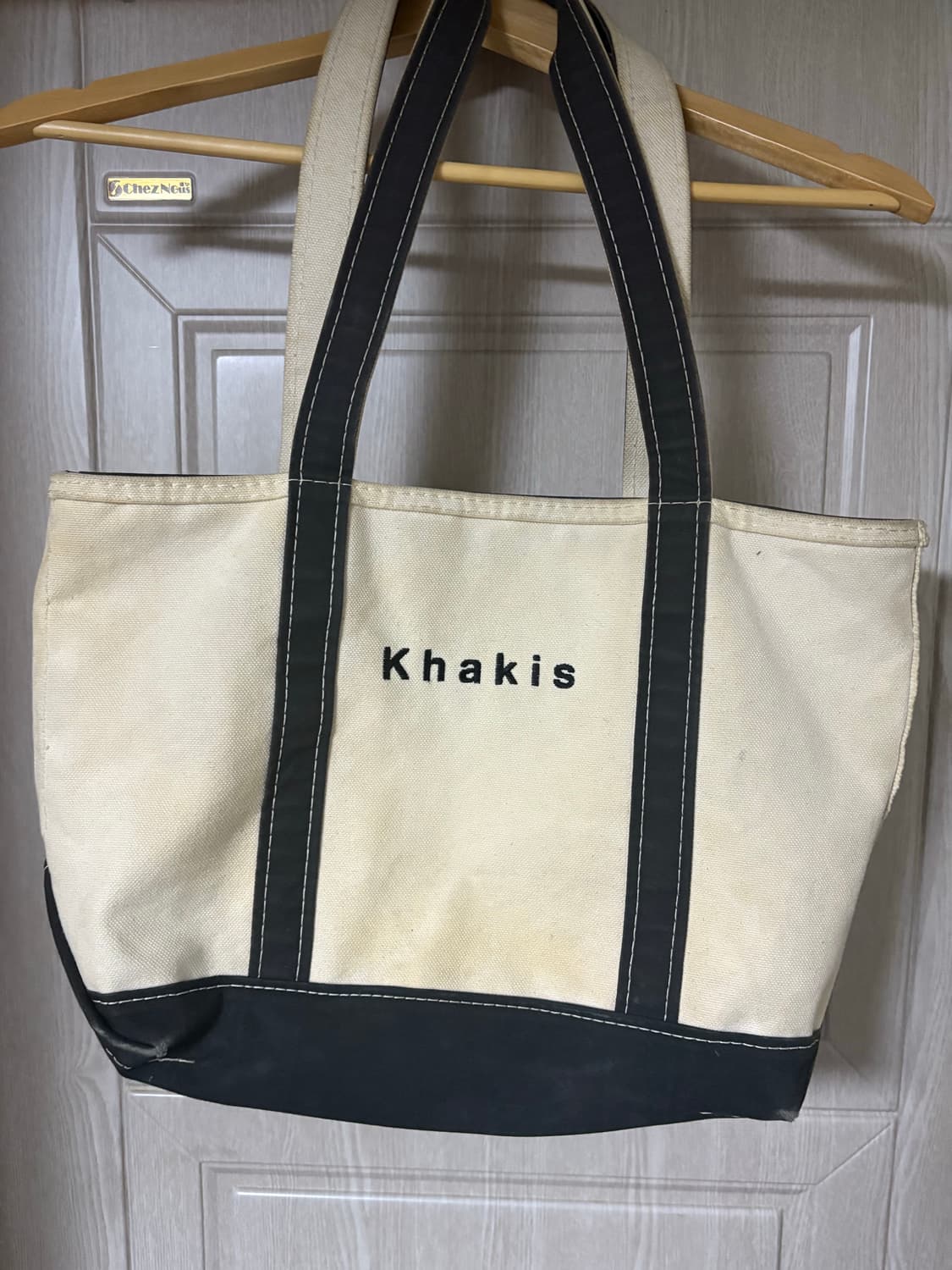 카키스 토트백 블랙 M 상품이미지1