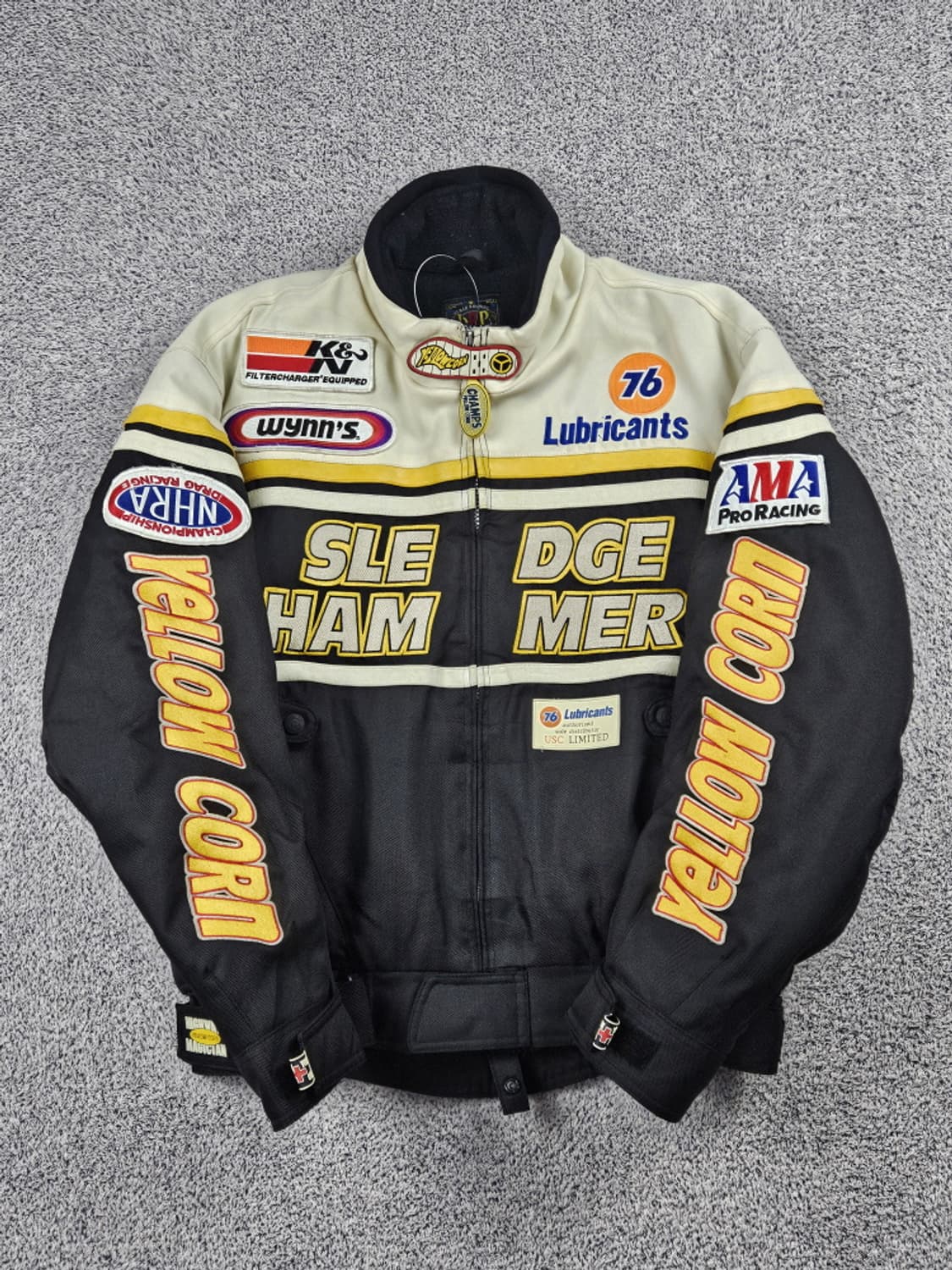 블랙러닝프로젝트 옐로우콘 슬래지해머 레이싱자켓 ( M ) / 10494 상품이미지2