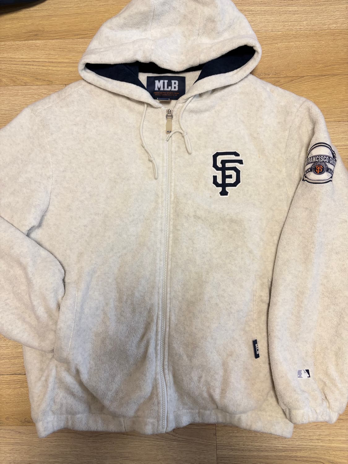 엠엘비 올드스쿨 헤비 후리스 후드집업 105 상품이미지1