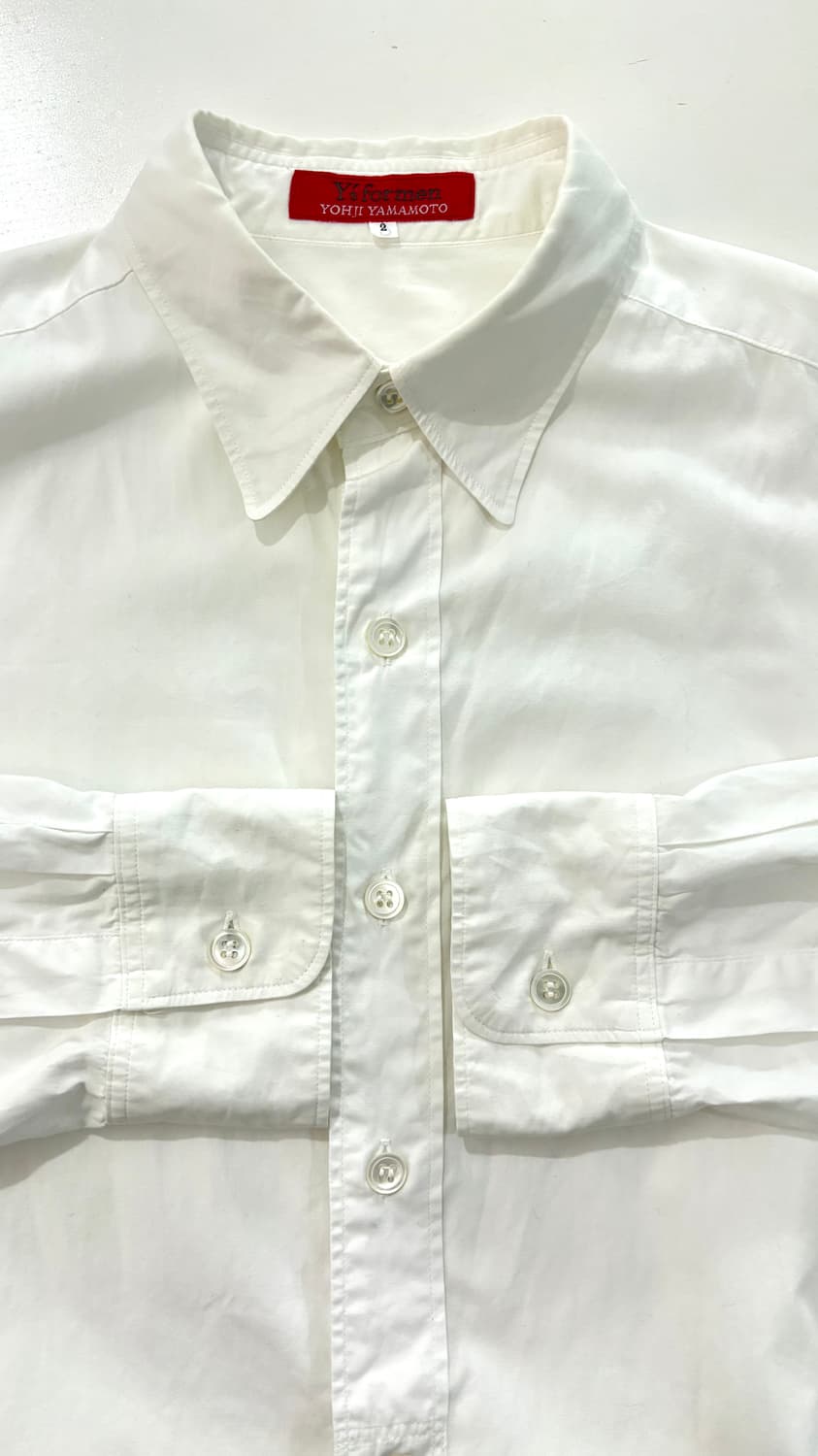 TTF✳️90-00's 요지야마모토 비대칭 셔츠 상품이미지3