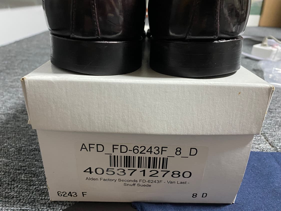 [풀케어완료] 반값이하 급처 alden 알든 563 코도반 테슬로퍼 상품이미지6