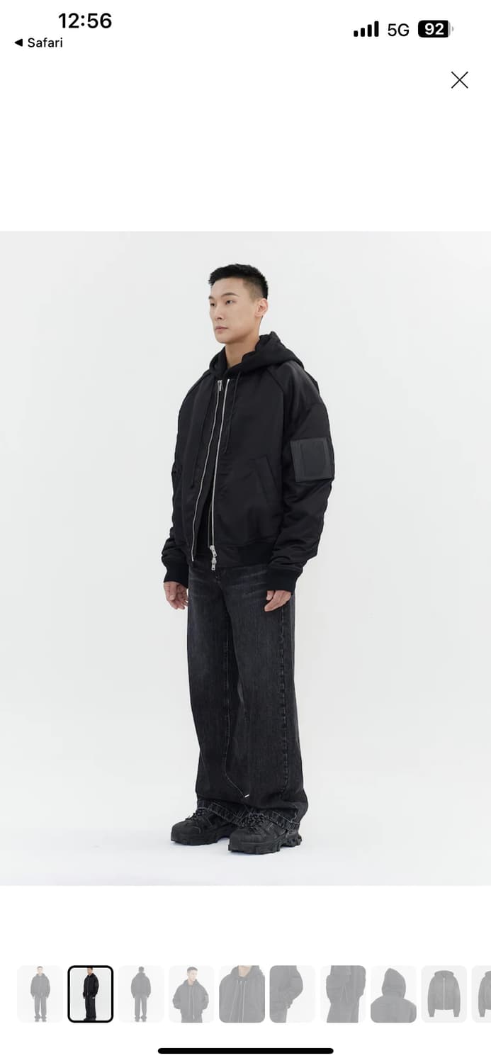 준지 디테쳐블 ma-1 마원 점퍼 24ss 상품이미지2