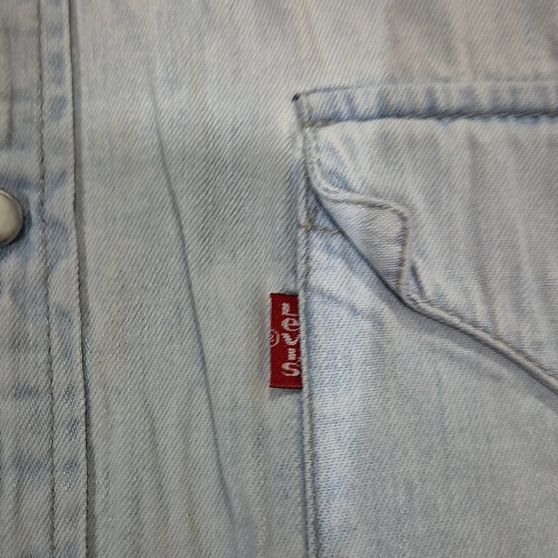 리바이스 웨스턴 데님 셔츠  상품이미지3