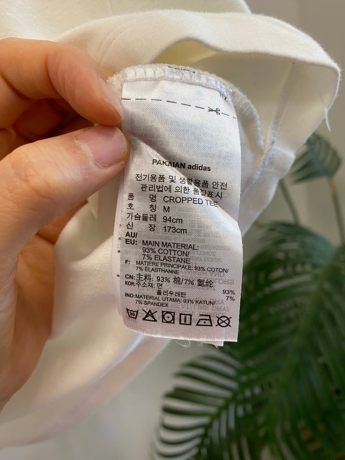 아디다스 파이어버드 브이넥 크롭 반팔 상품이미지6
