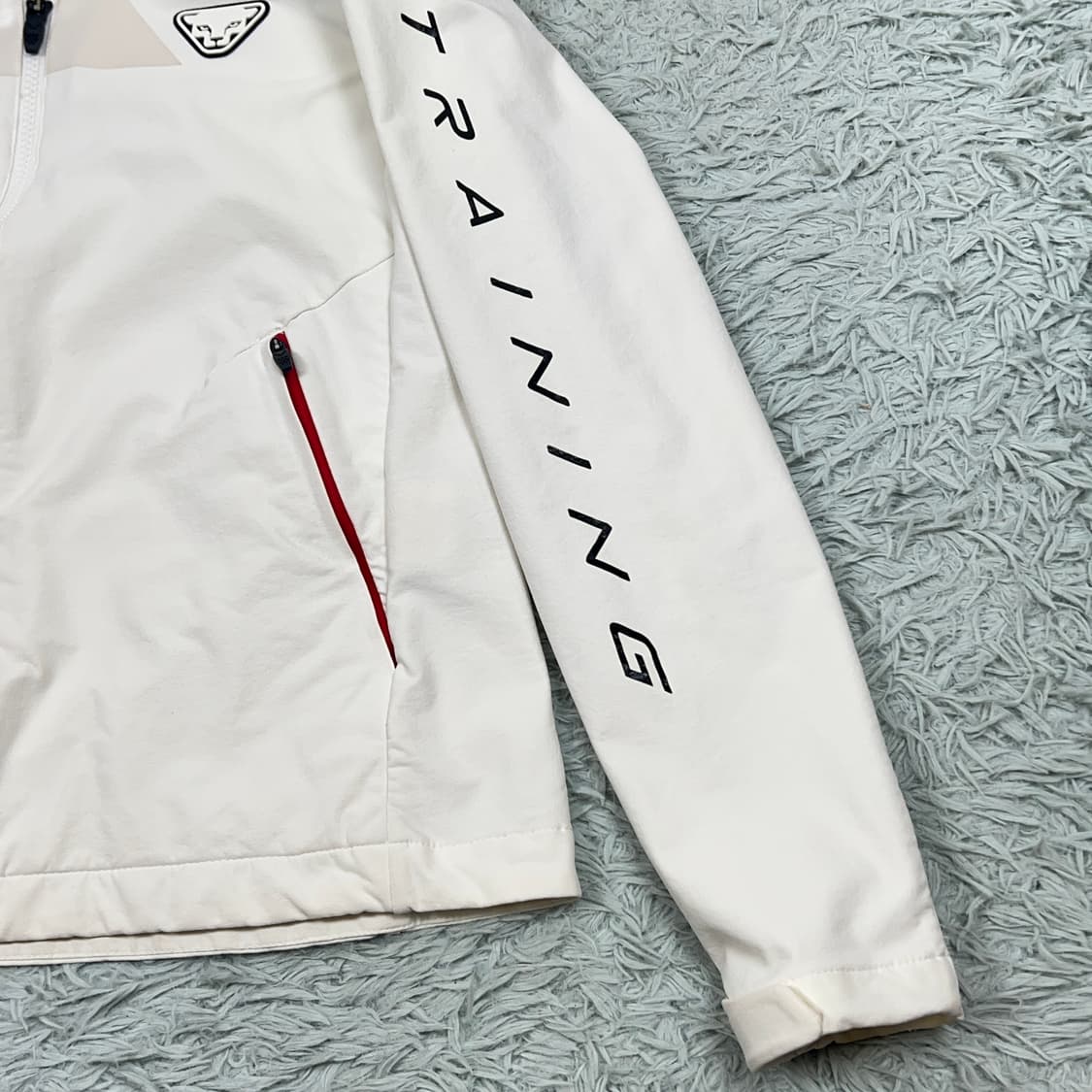 다이나핏 여성 트레이닝 후드 바람막이 화이트 M 상품이미지7