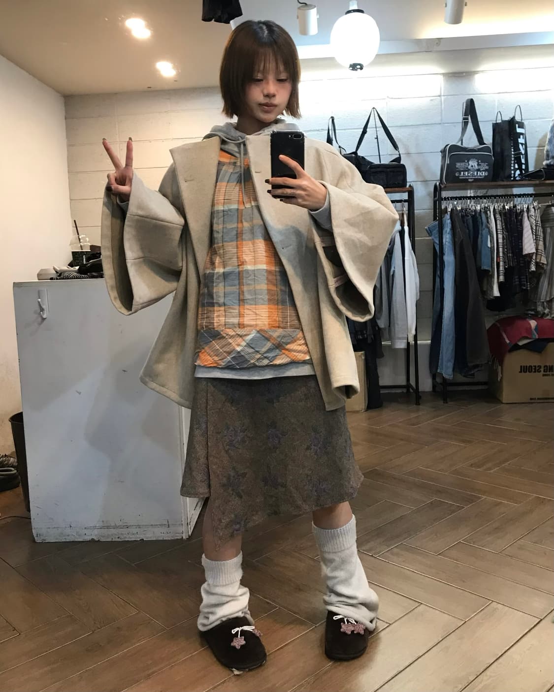 No. 체크포인트 코트  Set  상품이미지2