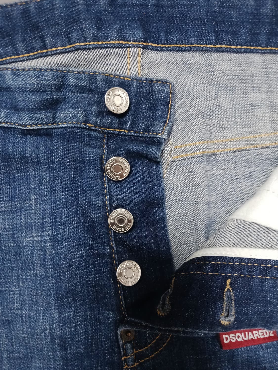 [48] 정품 디스퀘어드2 페인팅 딥워싱 타이디바이커진 청바지 32 33 상품이미지6
