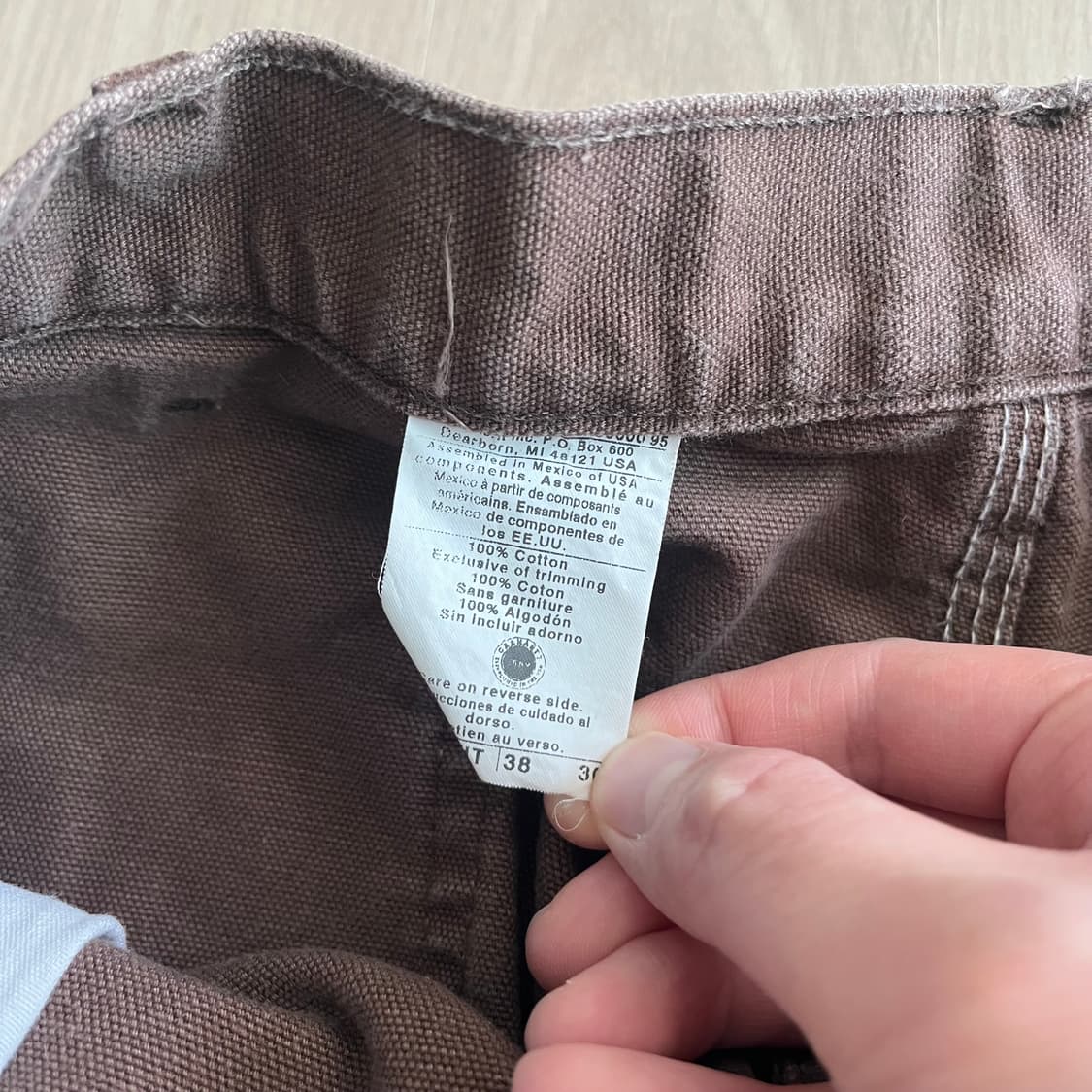 [38X30] 빈티지 칼하트 카펜터팬츠 CHT 상품이미지2