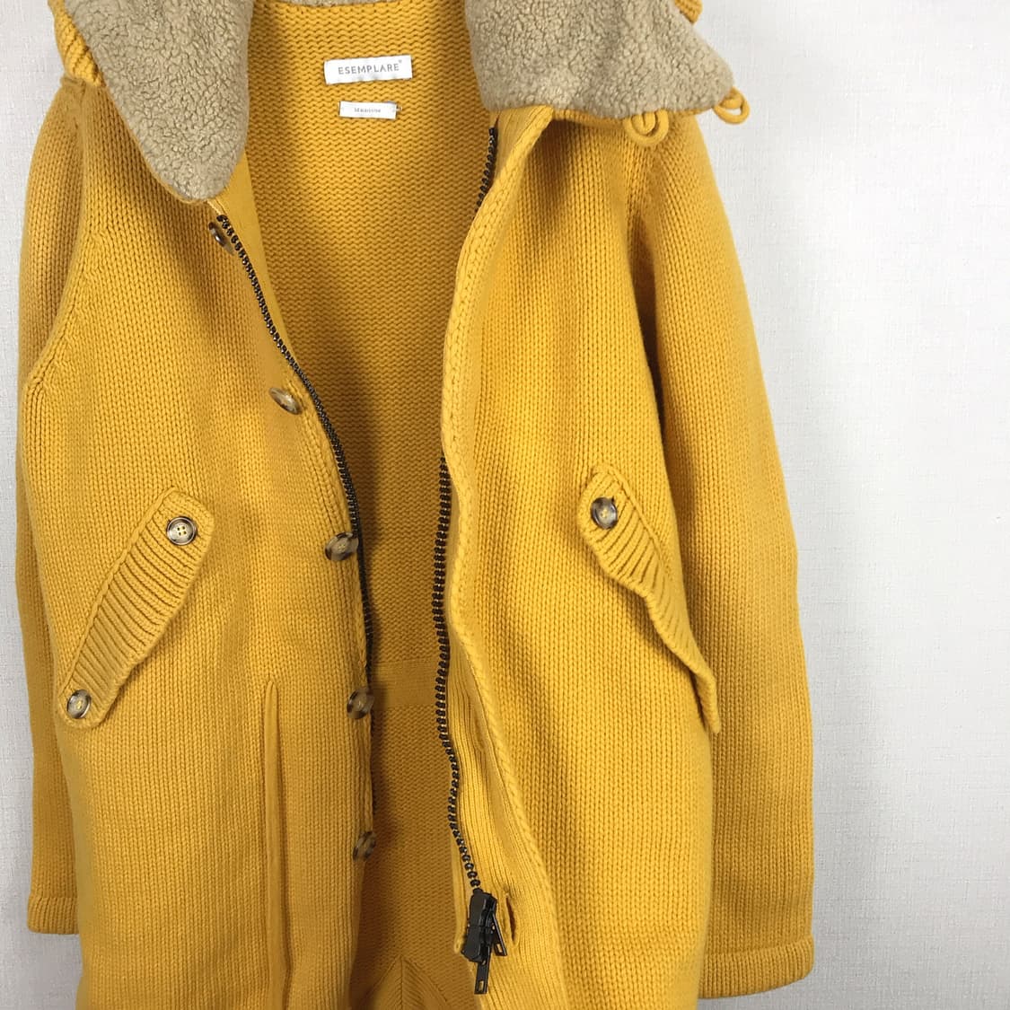 에셈플라레 ESEMPLARE 혜비니트 가디건 남성100 상품이미지7