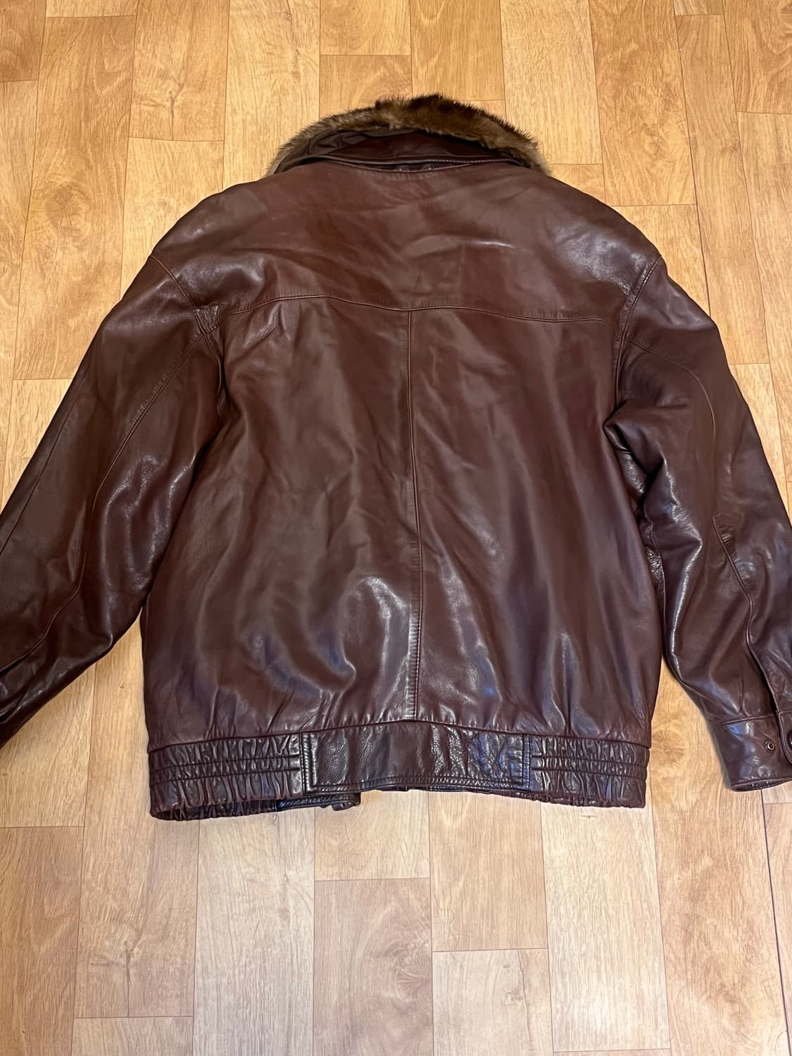 파이트클럽 90‘s 레더자켓 양가죽 봄버자켓  상품이미지3