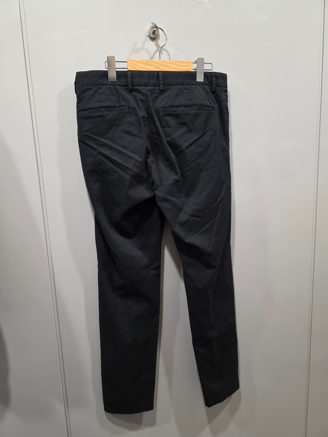 띠어리(Theory) 블랙 코튼 바지 상품이미지2