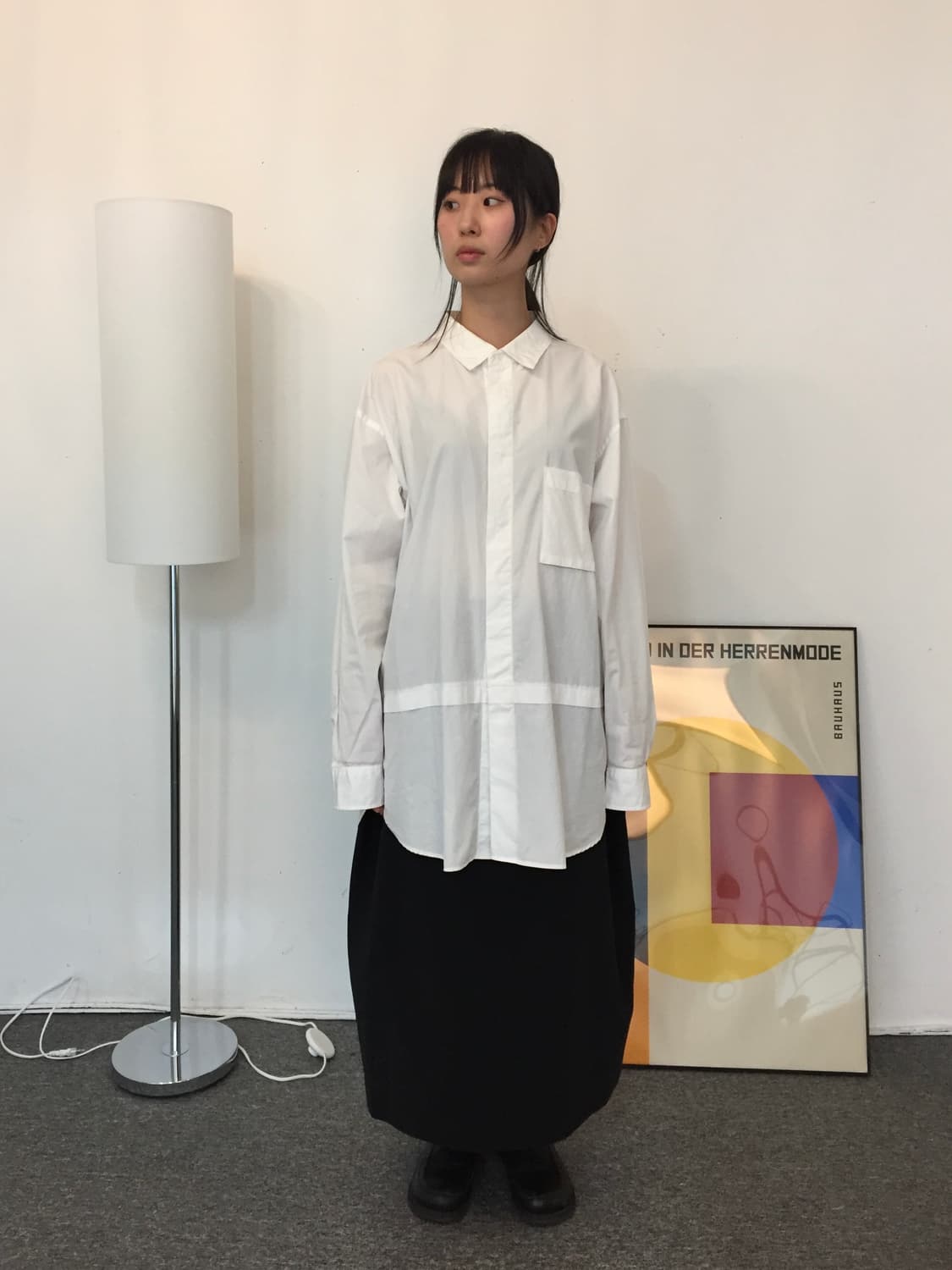 Jil Sander x UNIQLO Sleeve Minimal Shirt 상품이미지8