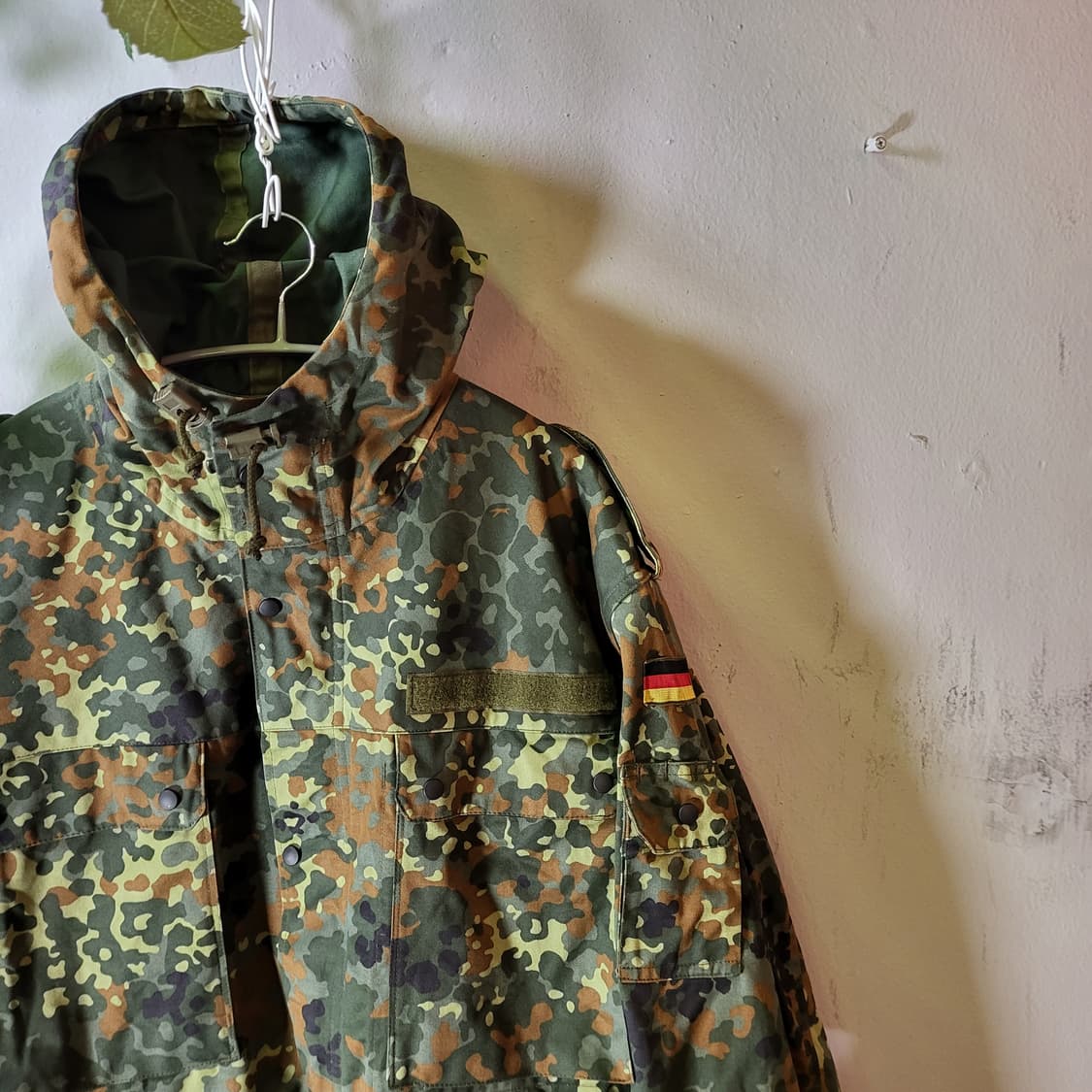 90s 독일군 빈티지 플랙탄 야상 파카 자켓 상품이미지3