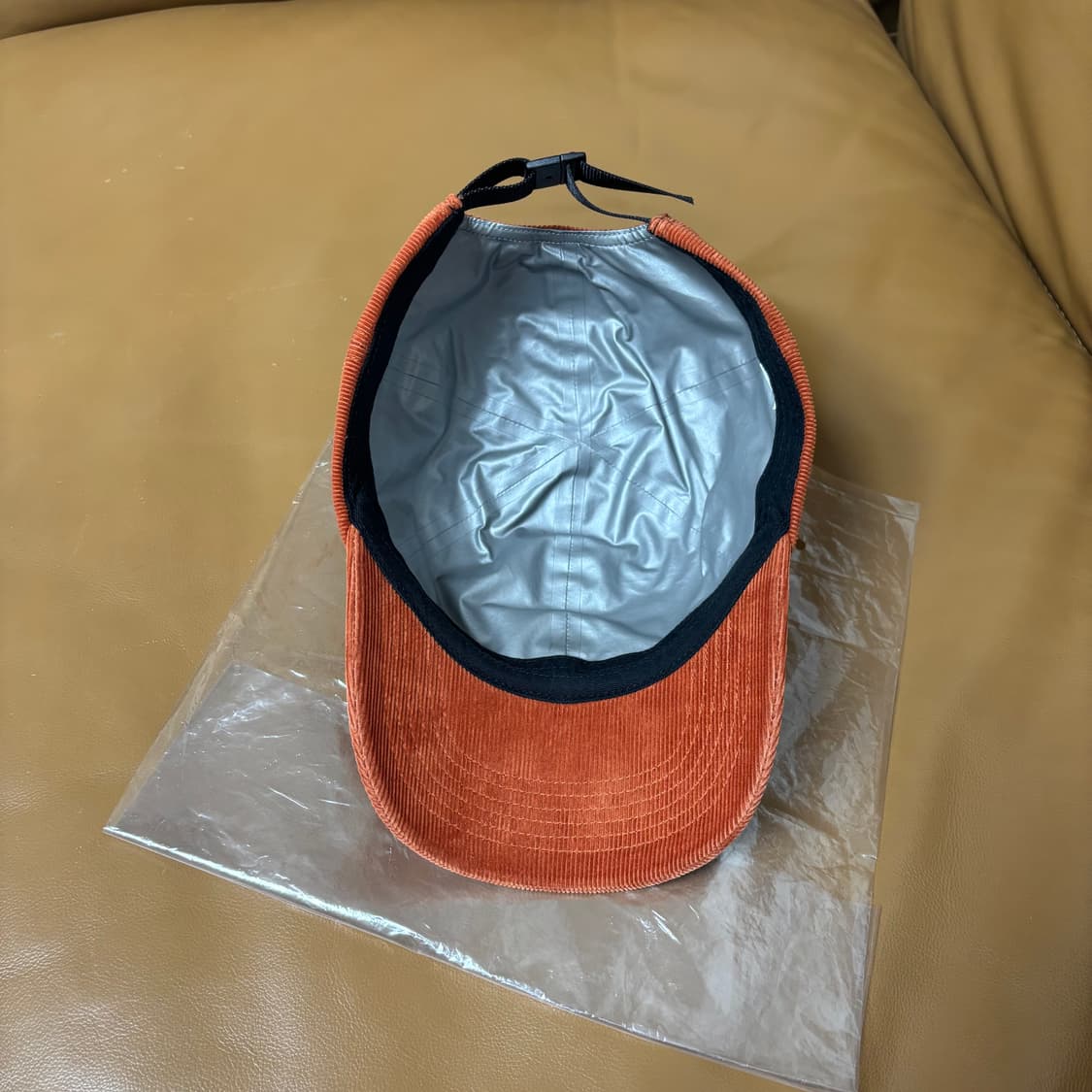 Supreme 슈프림 클래식 로고 고어텍스 러스트 6패널 볼캡 모자 상품이미지6