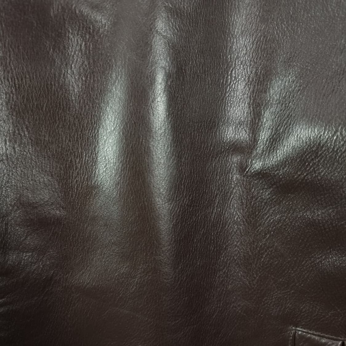 [바나나리퍼블릭] 리얼 램스킨 레더 봄버 자켓 브라운 M19968 상품이미지6