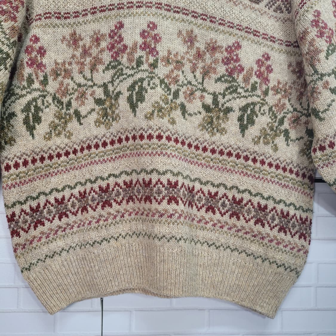 로라 애슐리 울100% 스웨터 Made in Great Britain M 상품이미지3