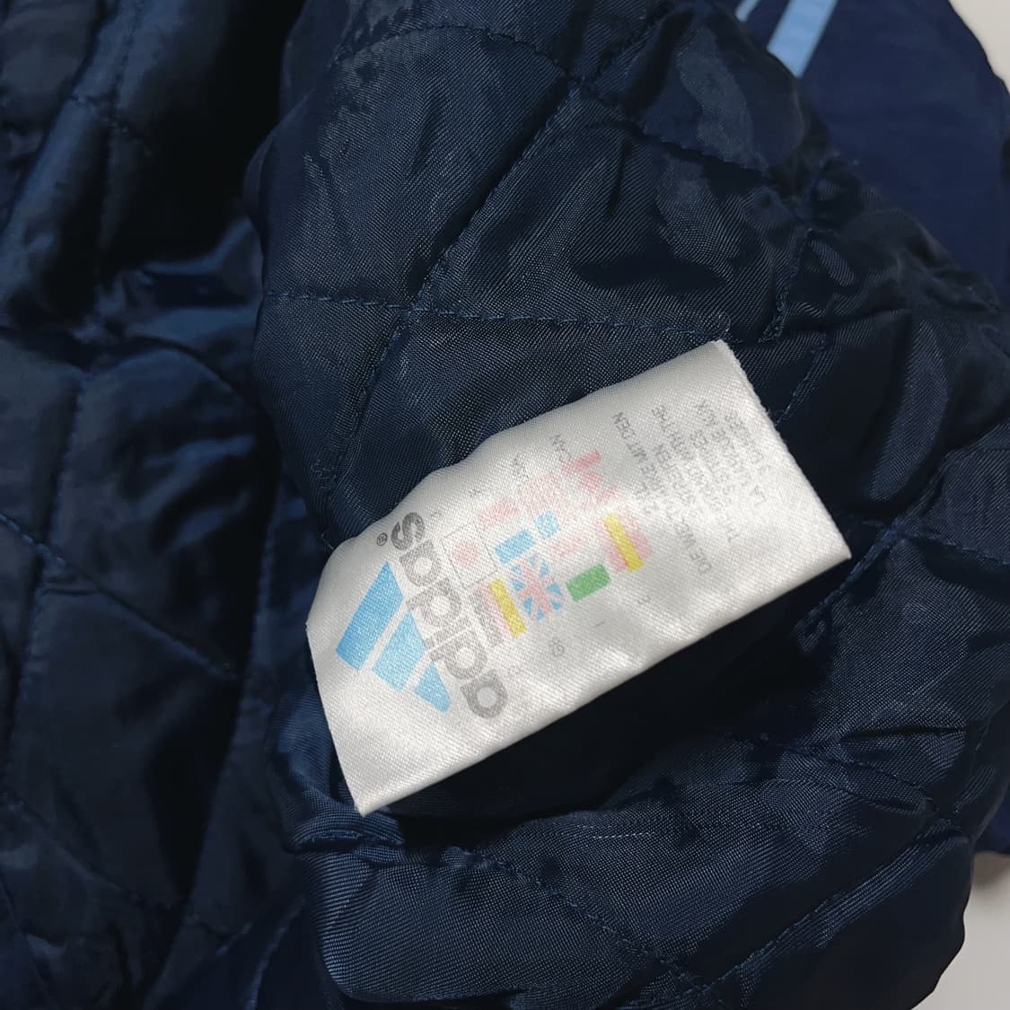 [정품] 아디다스 네이비 블루삼선 병아리 점퍼 [ 105 ] 상품이미지7