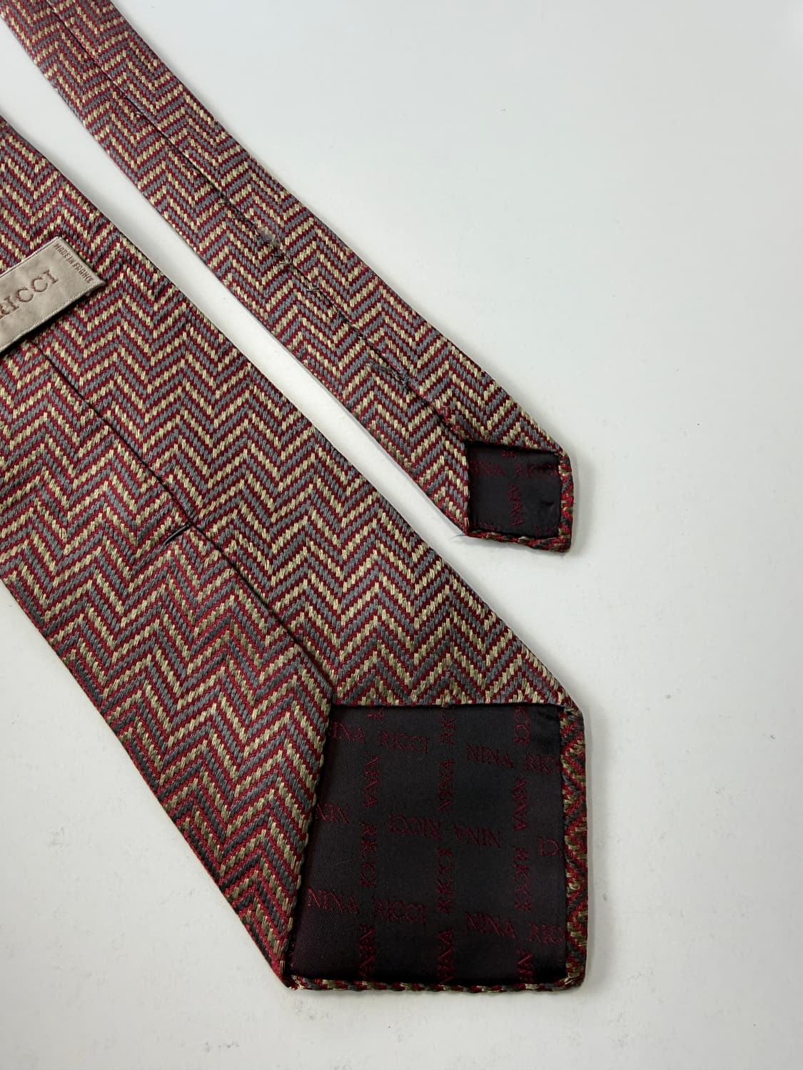 니나리치(Nina ricci) 실크 넥타이 9cm 상품이미지5