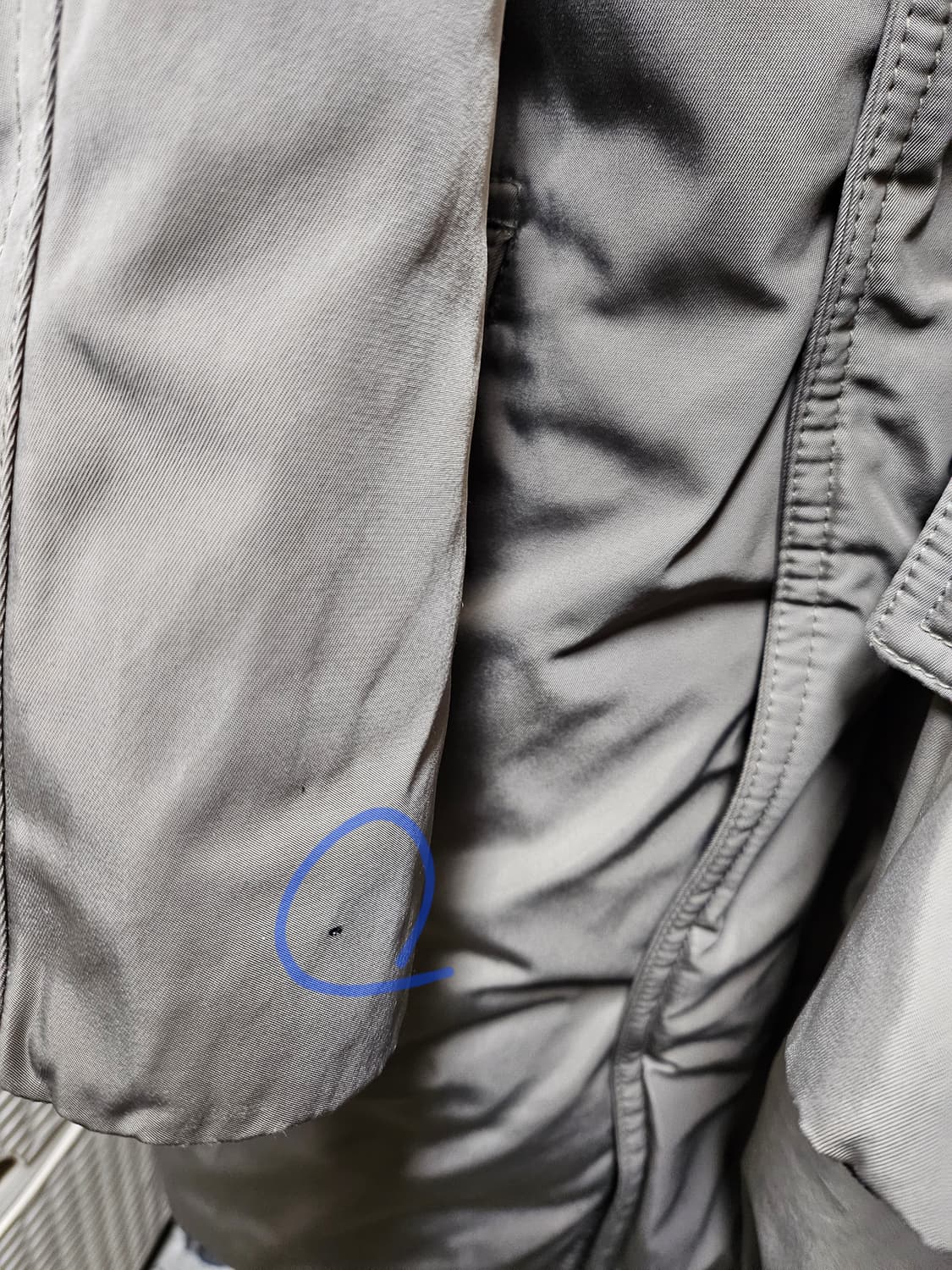 솔리드옴므 남성패딩 105 은여우털 구스패딩 XD57 상품이미지9