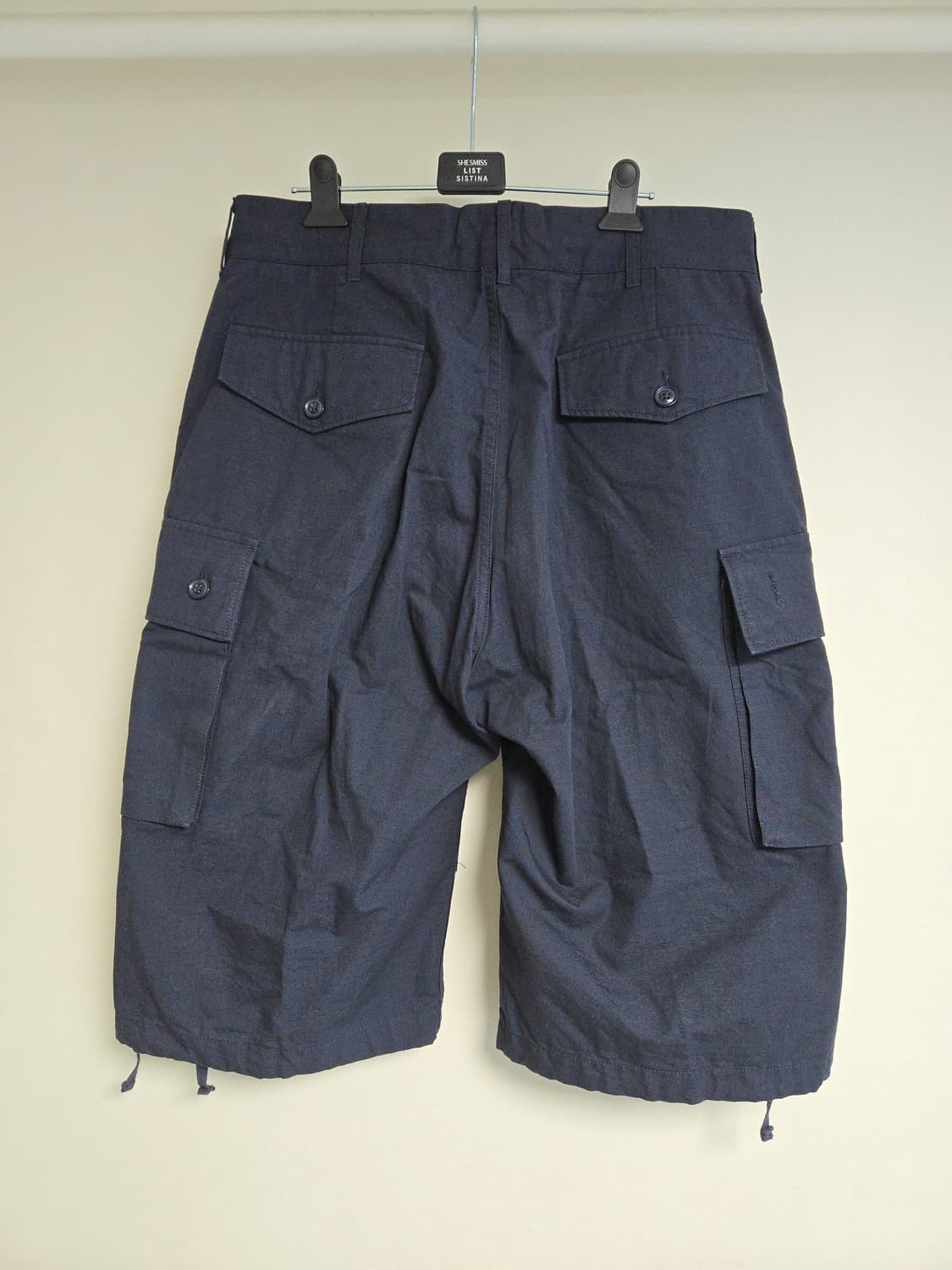 [M, 새상품급, 택O] 엔지니어드가먼츠 립스탑 FA팬츠 쇼츠 반바지 상품이미지2