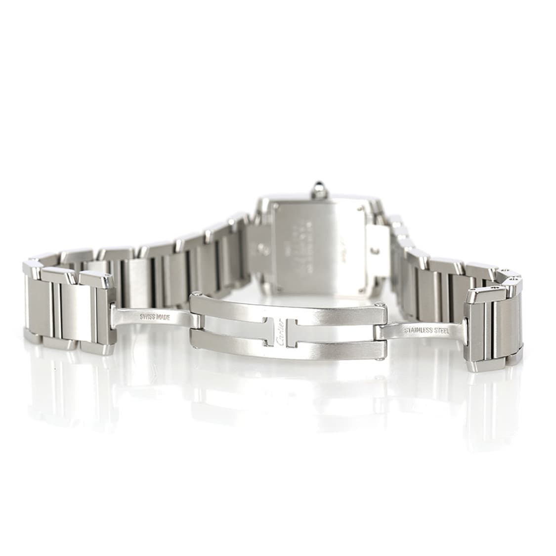 까르띠에 탱크 프랑세즈 시계 스틸 워치 스몰 2384 W51008Q3 상품이미지3