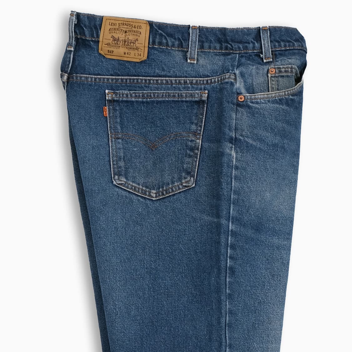 리바이스 517 오렌지탭 진청 90s USA 40인치 OR5174230 상품이미지5