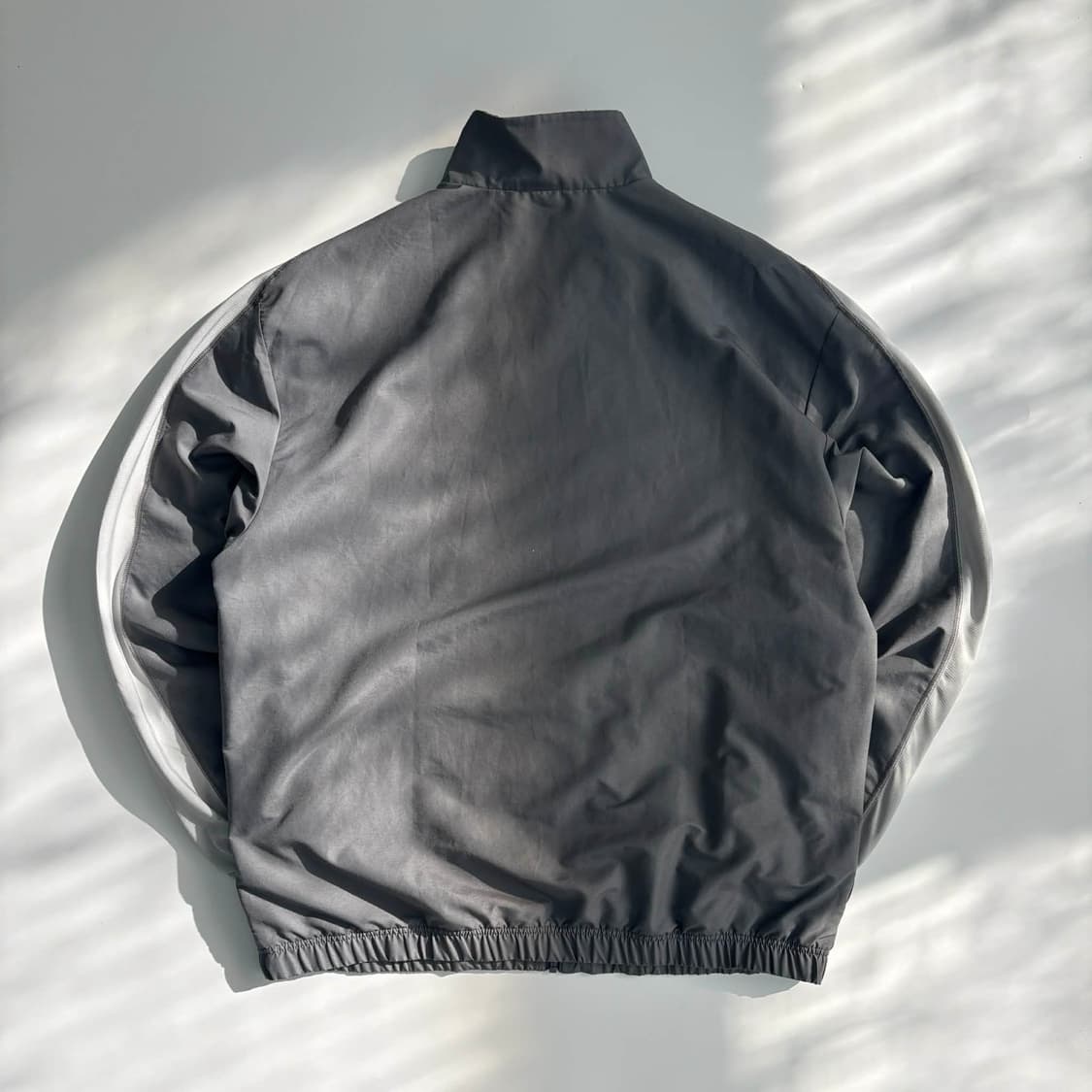 아디다스 신형 그레이 배색 레트로 윈드브레이커 자켓 바람막이 희귀져지(X 상품이미지3