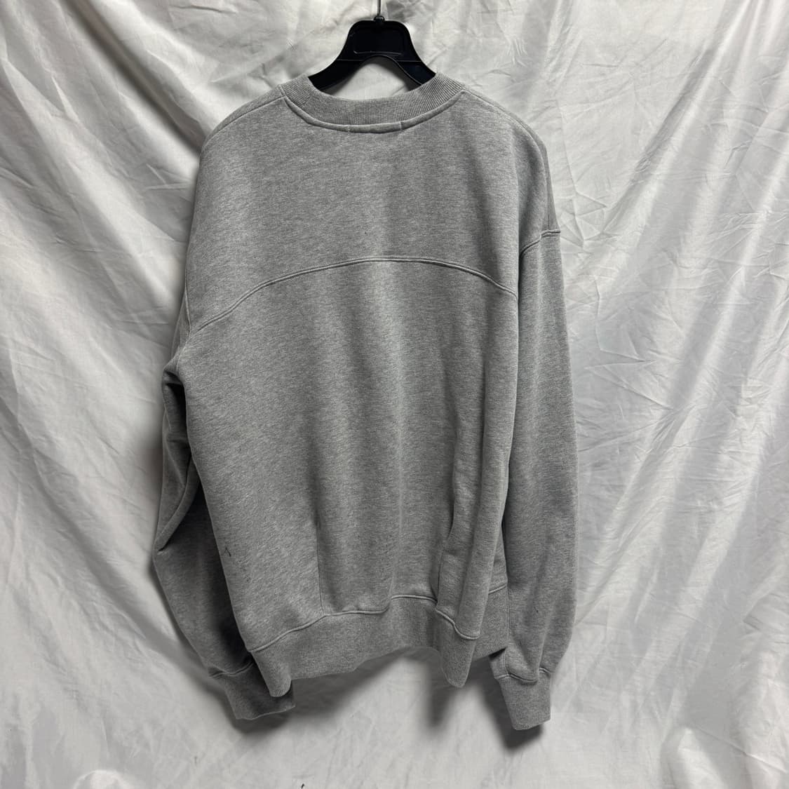 노드랩스 맨투맨 멜란지그레이 상품이미지4