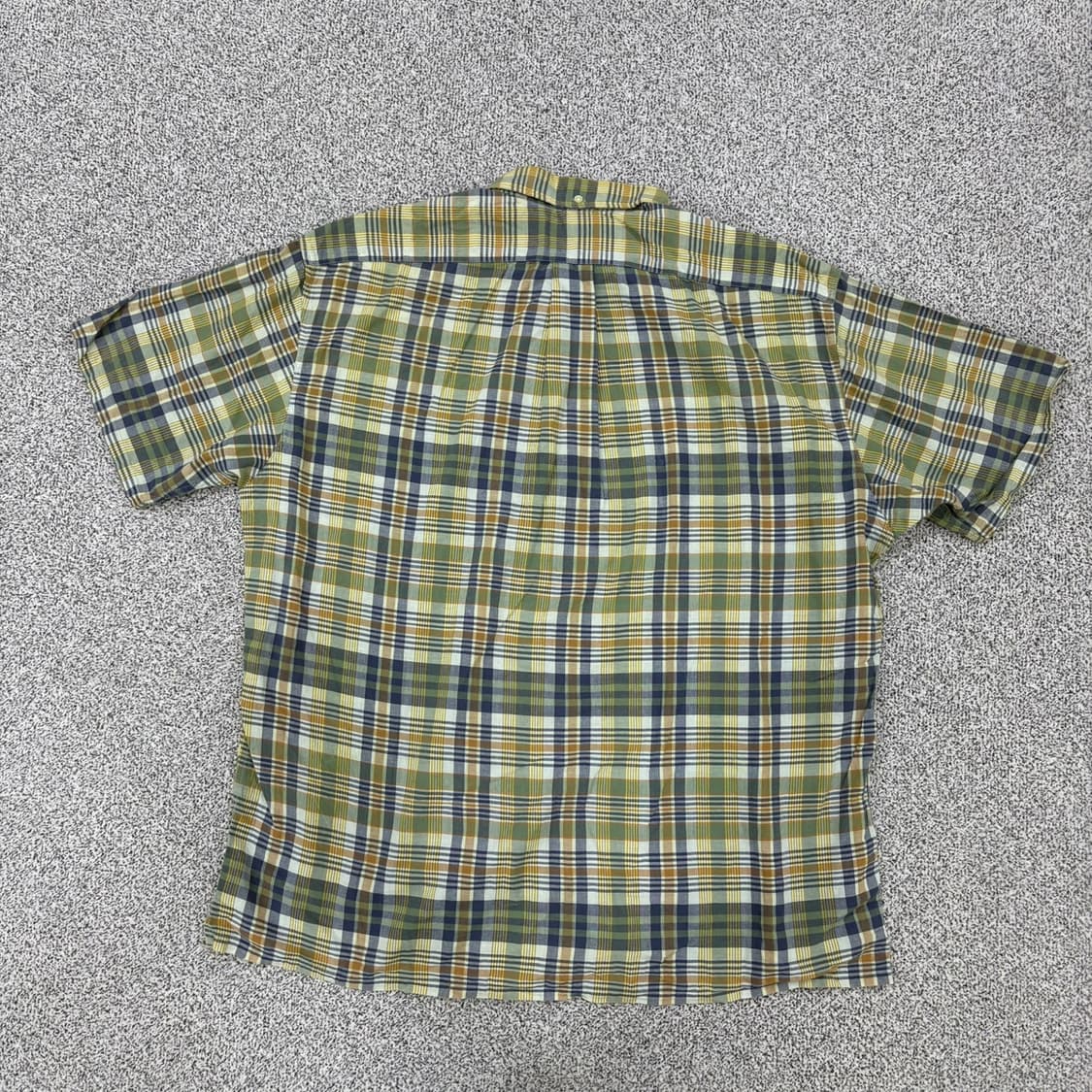 L 폴로 랄프로렌 체크 반팔 셔츠 남방 0420J 상품이미지3