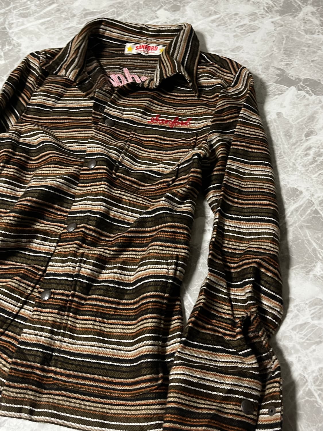 (Sanford)ethnic wool shirts 상품이미지2