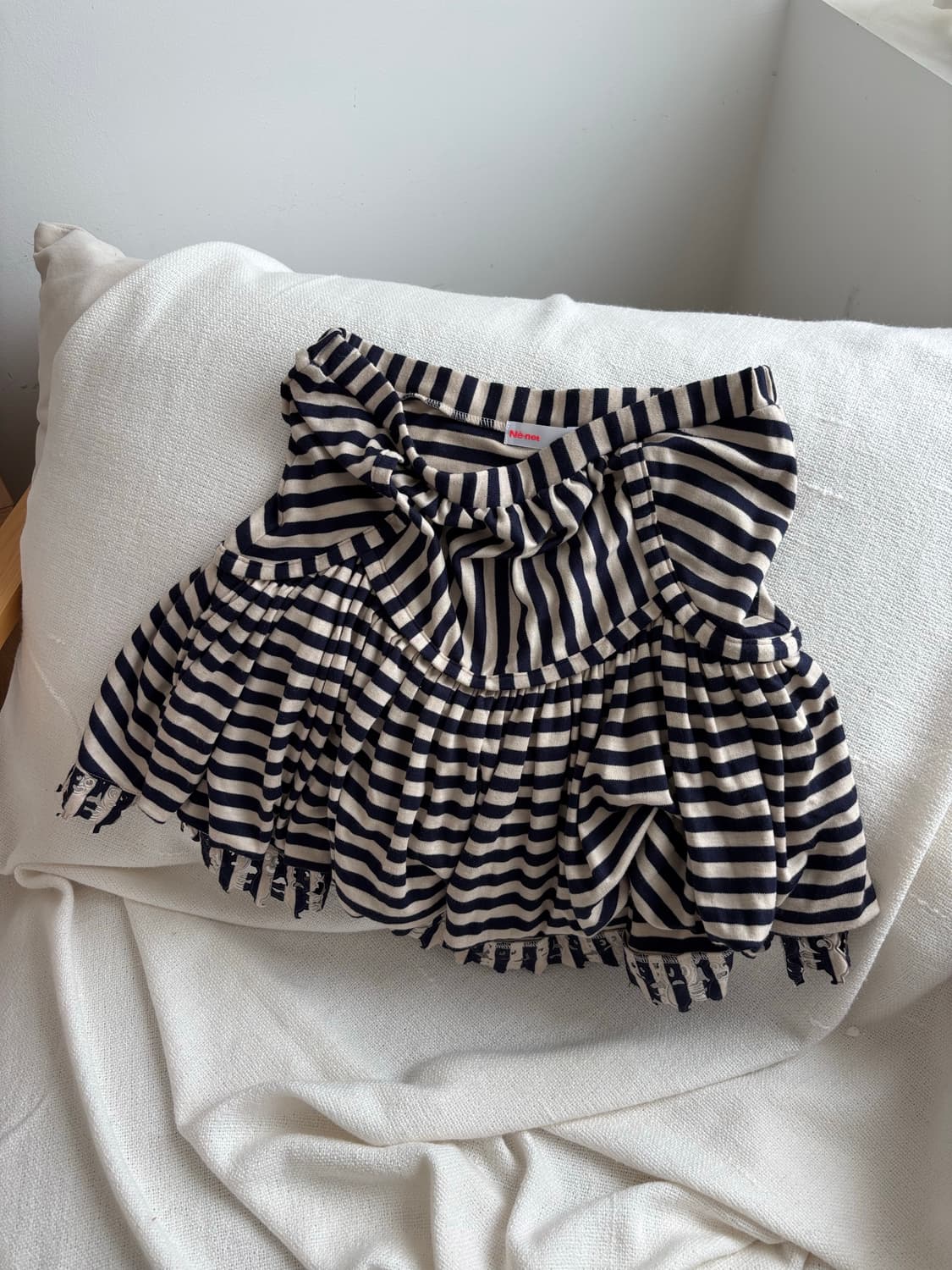 네넷 stripe volume skirt 상품이미지1