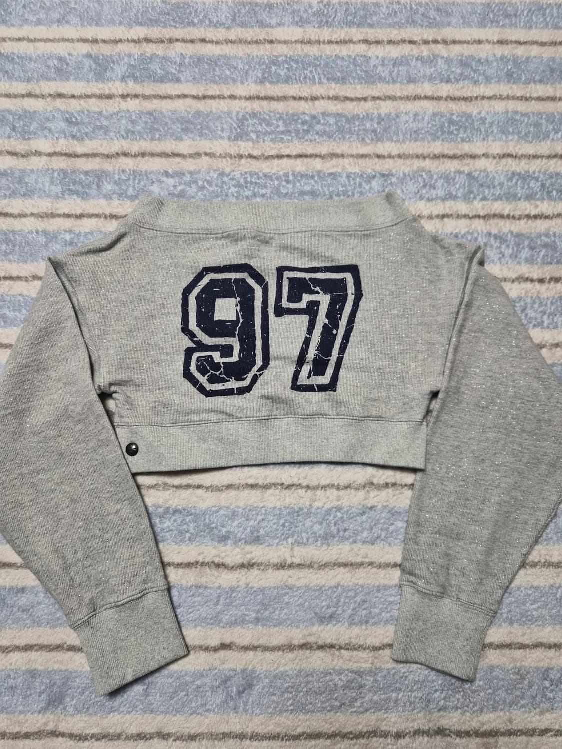 Sculptor 스컬프터 오프숄더 크롭 스웻셔츠 S 상품이미지3