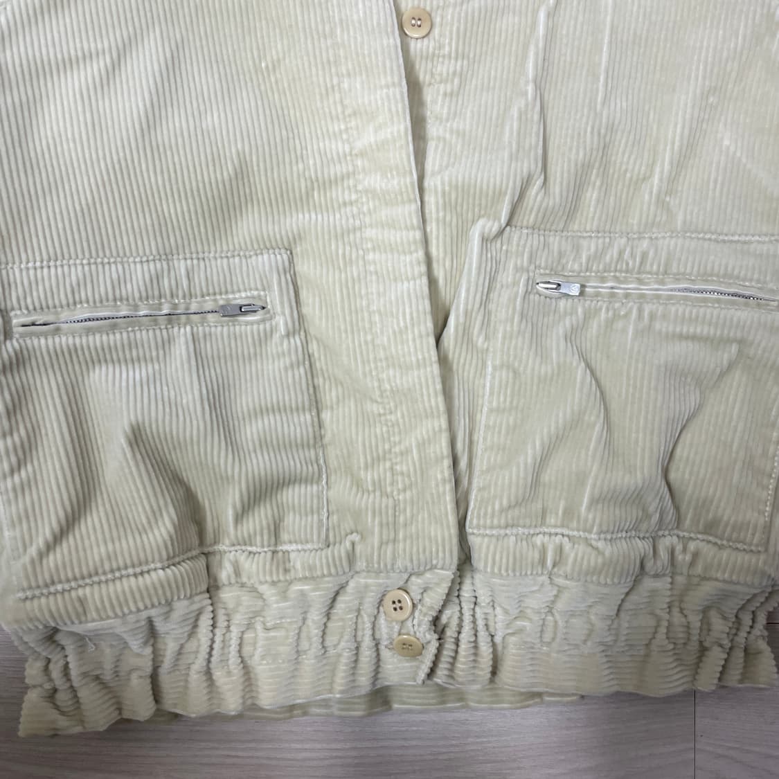 아르마니 꼴레지오니 여성 코듀로이 자켓 상품이미지4