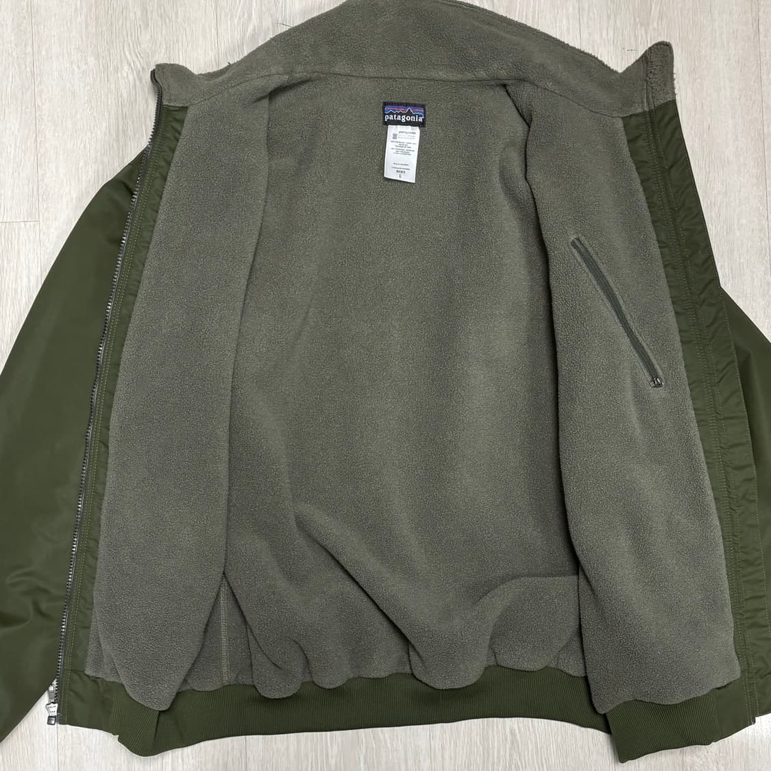 00s 파타고니아 쉘드 신칠라 자켓 카키 상품이미지2