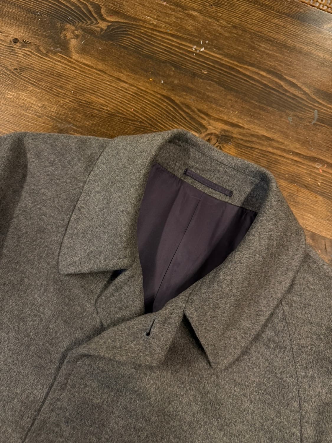 레저앤비즈니스 캐시미어 코트 100 상품이미지5